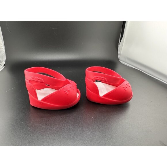 Cabbage Patch Kids Bright Pink Shoes Ankle Straps 2009 OAA Jakks Pacific - Picture 3 of 13